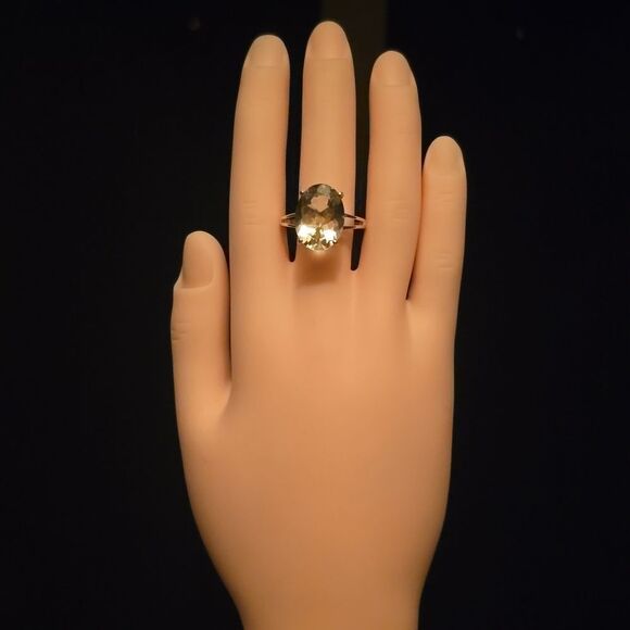 Arogonite RING by "Djoy"! STERLING SILVER, Size 9, NWOT. - Picture 3 of 10